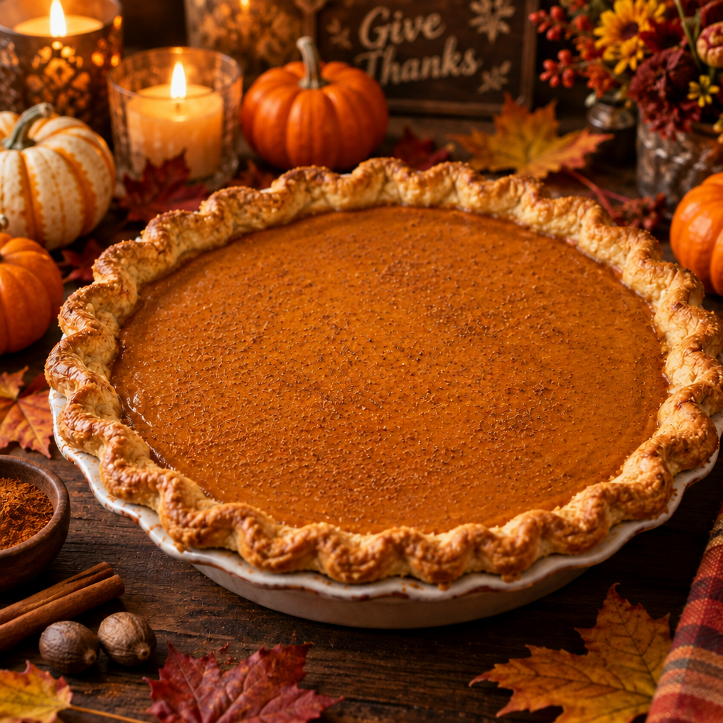 Thanksgiving Pumpkin Pie (GF)