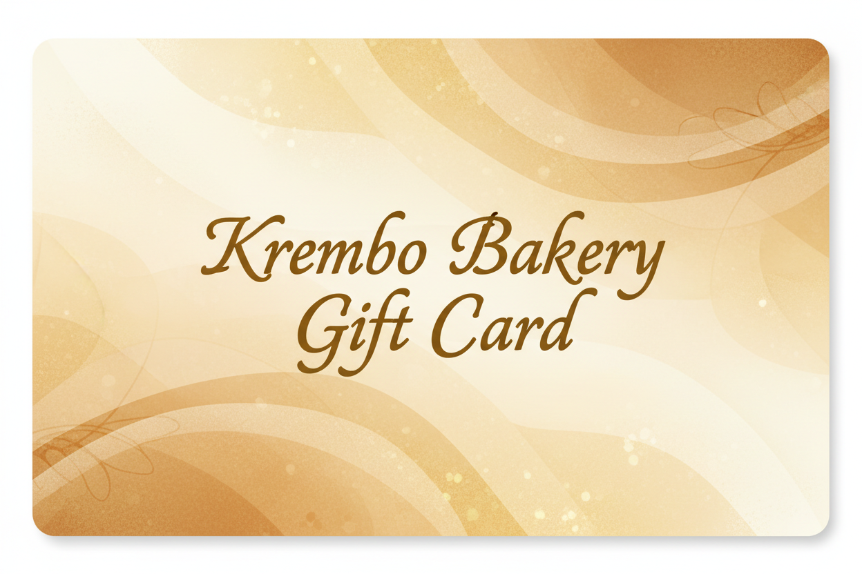 Krembo Bakery Gift Card